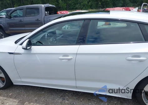 2020 Audi A5 Sportback Premium Plus 45 Tfsi Quattro S Tronic из США, поврежденный, VIN WAUCNCF51LA002807